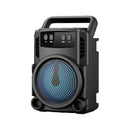 Coluna Bluetooth Portátil com Luzes
