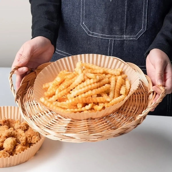 Papel Antiaderente para Airfryer 16cm (50un)