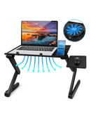 Mesa de Portátil com Cooler